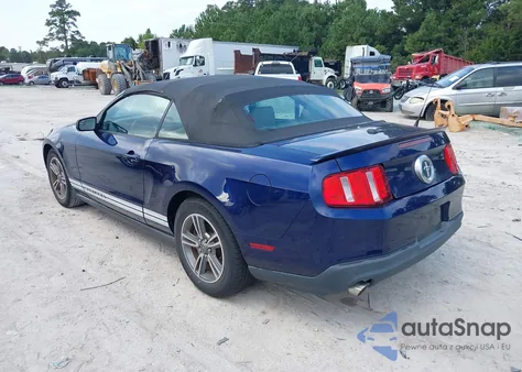 2012 Ford Mustang V6 Premium из США, поврежденный, VIN 1ZVBP8EM7C5217869
